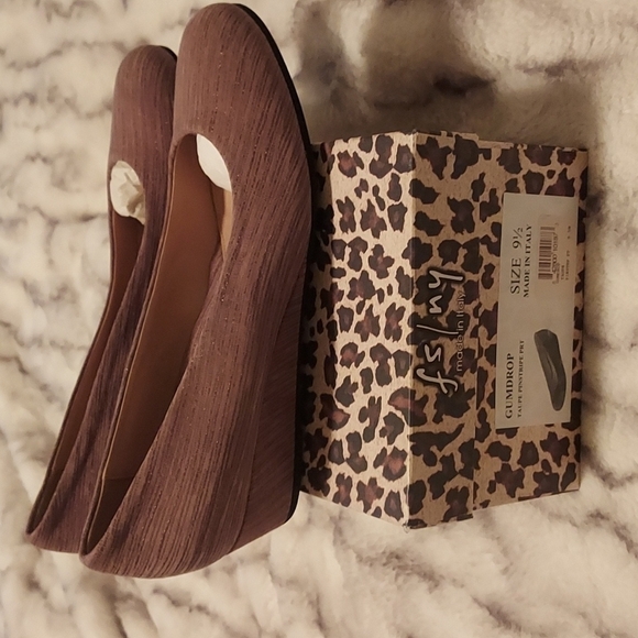 French Sole Gumdrop Canvas Wedge - Picture 10 of 12